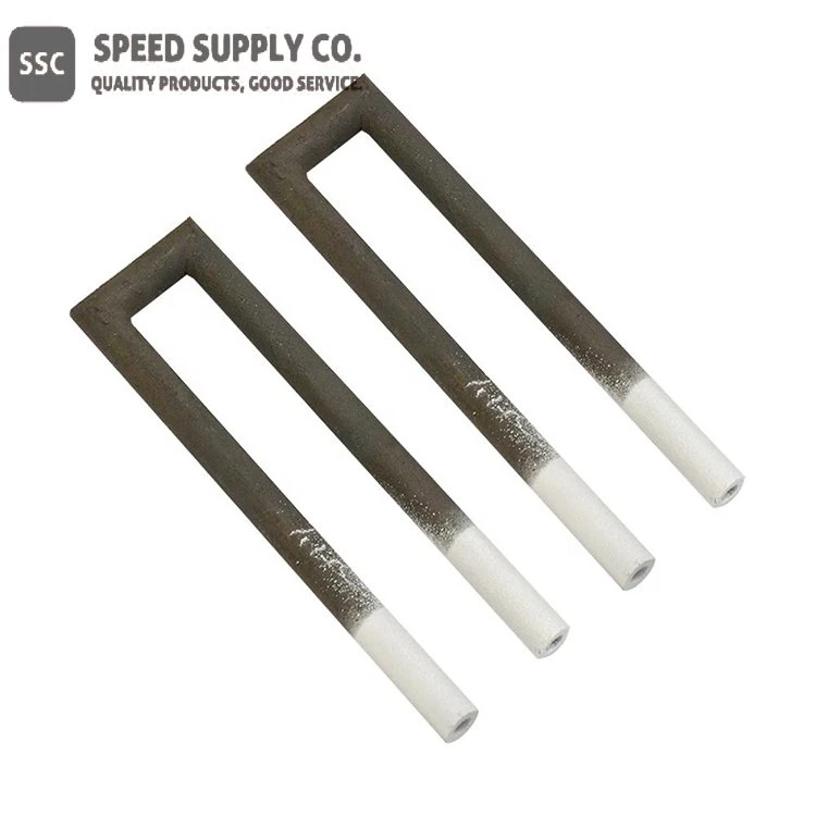 U-ki gen fòm Silisyòm Carbide chofaj Rod